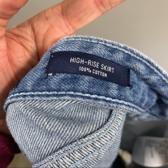 Hollister High Rise Denim Mini Skirt - Picture 11 of 12